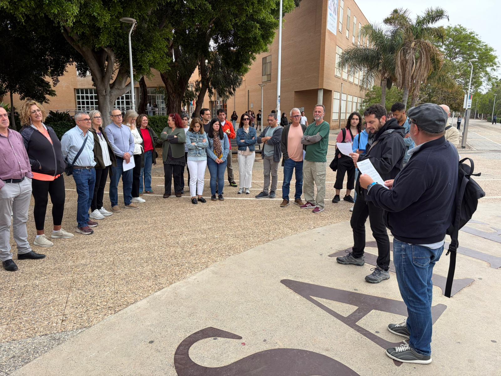 Concentración 29A en Almería