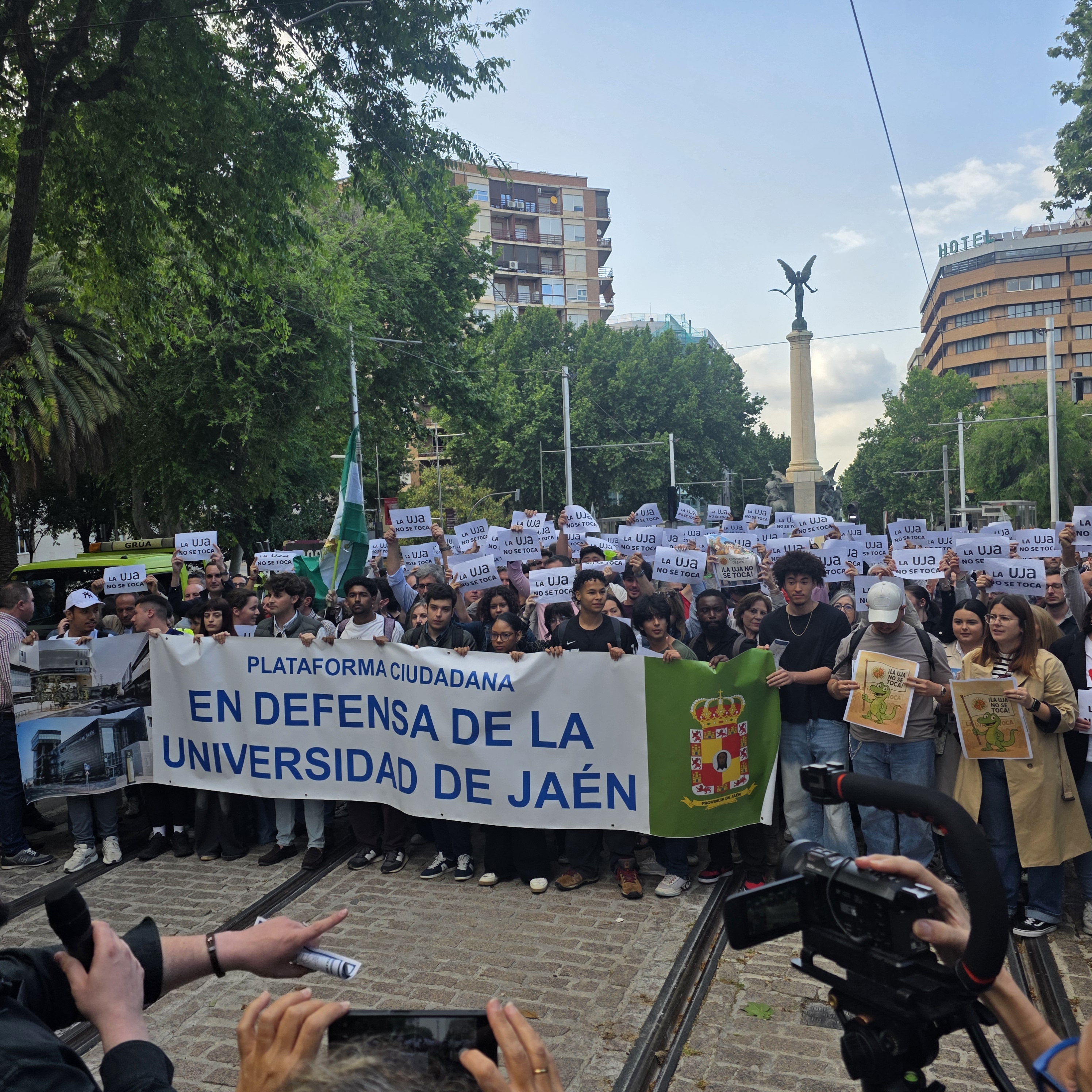 Concentración 29A en Jaén