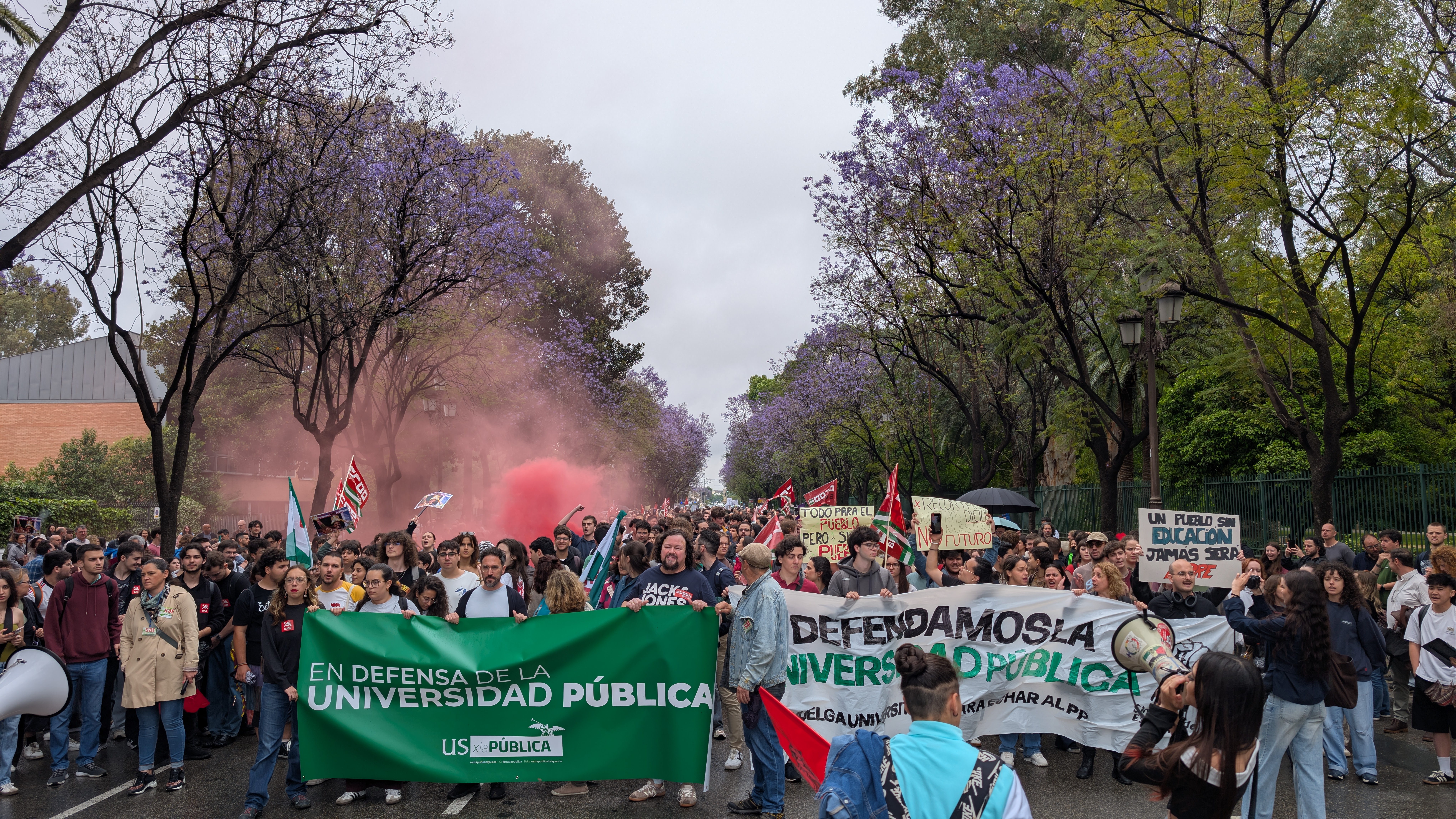 Concentración 29A en Sevilla